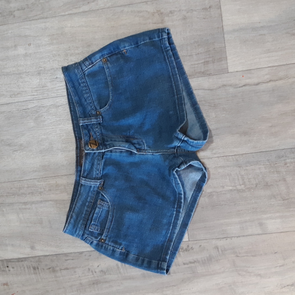 Womens Shorts Super Short shorties denim Jean Sz S ZENNA JEANS